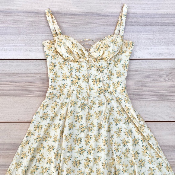 House of CB Carmen Bustier Sundress - Size Large - Picture 3 of 13